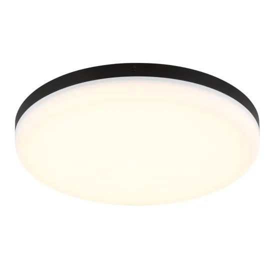 Globo Matthew fekete-fehér LED mennyezeti lámpa (GLO-12387-24) LED 1 izzós IP20