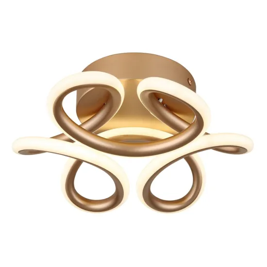 Globo Melisand pezsgő-fehé LED mennyezeti lámpa (GLO-67386-24CH) LED 1 izzós IP20