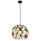 Globo Mika fekete-arany  függesztett lámpa (GLO-15759H) E27 1 izzós IP20