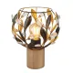 Globo Mika barna-arany  asztali lámpa (GLO-15759T) E27 1 izzós IP20