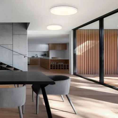 Globo Nielsen fekete-opál LED mennyezeti lámpa (GLO-41566-15W) LED 1 izzós IP20