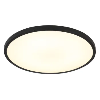 Globo Nielsen fekete-opál LED mennyezeti lámpa (GLO-41566-20S) LED 1 izzós IP20