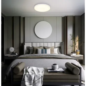 Globo Nielsen fehér-opál LED mennyezeti lámpa (GLO-41566-32W) LED 1 izzós IP20