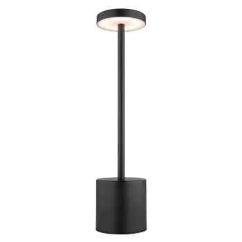 Globo Polina fekete-opál LED asztali lámpa (GLO-21019B) LED 1 izzós IP20