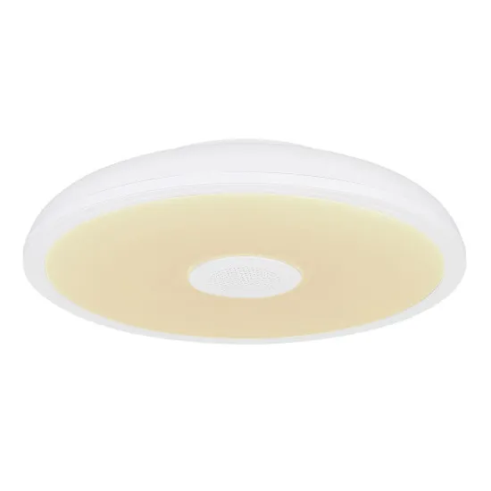 Globo Raffy fehér-opál távirányítós fürdőszobai LED mennyezeti lámpa (GLO-41366W) LED 1 izzós IP44