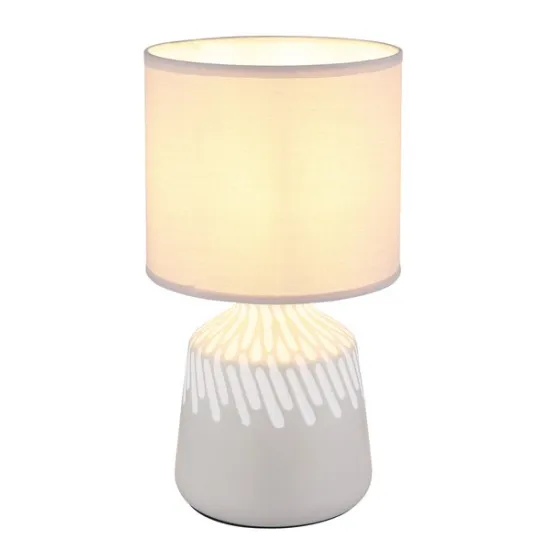 Globo Rela piros asztali lámpa (GLO-21733AS) E14 1 izzós IP20