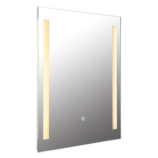 Globo Rivas króm-fehér LED tükrös fali lámpa (GLO-84032) LED 1 izzós IP20