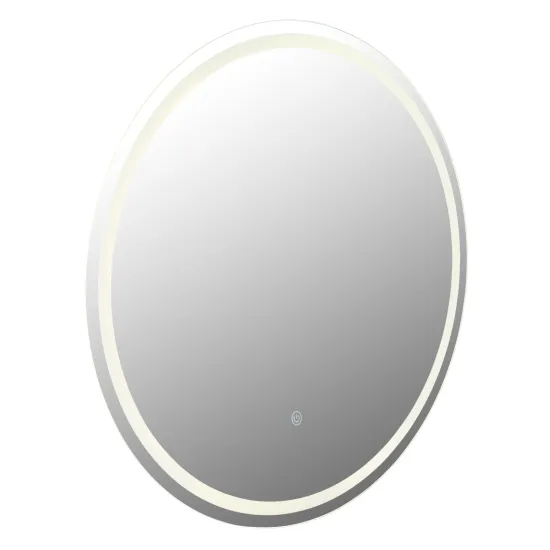 Globo Rivas króm-fehér LED tükrös fali lámpa (GLO-84034) LED 1 izzós IP20