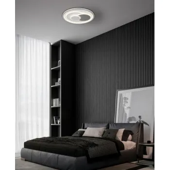 Globo Ruiz I fehér-opál LED mennyezeti lámpa (GLO-48469) LED 1 izzós IP20