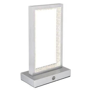 Globo Samega szürke-átlátszó LED asztali lámpa (GLO-24008A) LED 1 izzós IP20