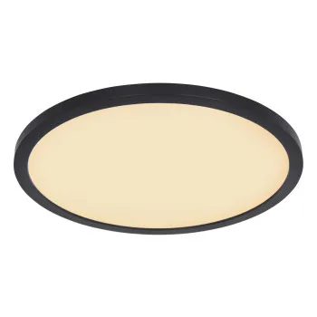 Globo Sapana fekete-opál fürdőszobai LED mennyezeti lámpa (GLO-41562-18B) LED 1 izzós IP44