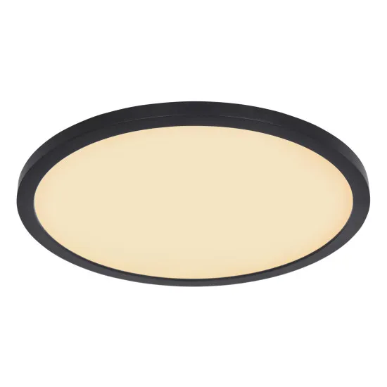 Globo Sapana fekete-opál fürdőszobai LED mennyezeti lámpa (GLO-41562-18B) LED 1 izzós IP44