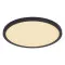 Globo Sapana fekete-opál fürdőszobai LED mennyezeti lámpa (GLO-41562-18B) LED 1 izzós IP44