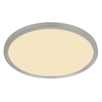 Globo Sapana nikkel-opál fürdőszobai LED mennyezeti lámpa (GLO-41562-24N) LED 1 izzós IP44