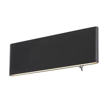 Globo Siegfried fekete LED fali lámpa (GLO-41751-8B) LED 1 izzós IP20