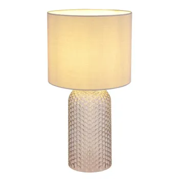 Globo Sofia szürke asztali lámpa (GLO-21735G) E27 1 izzós IP20