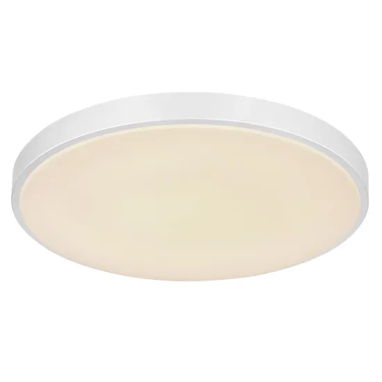 Globo Sonny fehér-fekete távirányítós LED mennyezeti lámpa (GLO-41586-24) LED 1 izzós IP20