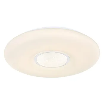 Globo Sully fehér-színes távirányítós LED mennyezeti lámpa (GLO-41367-24) LED 1 izzós IP20