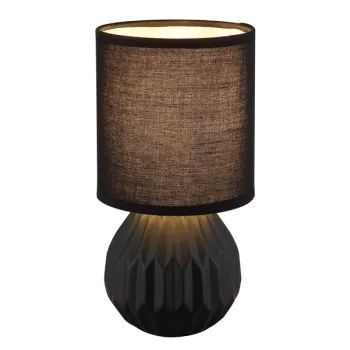 Globo Sylas fekete asztali lámpa (GLO-21730S) E14 1 izzós IP20