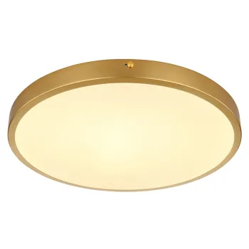 Globo Tibey sárgaréz-fehér LED mennyezeti lámpa (GLO-12381-22) LED 1 izzós IP20