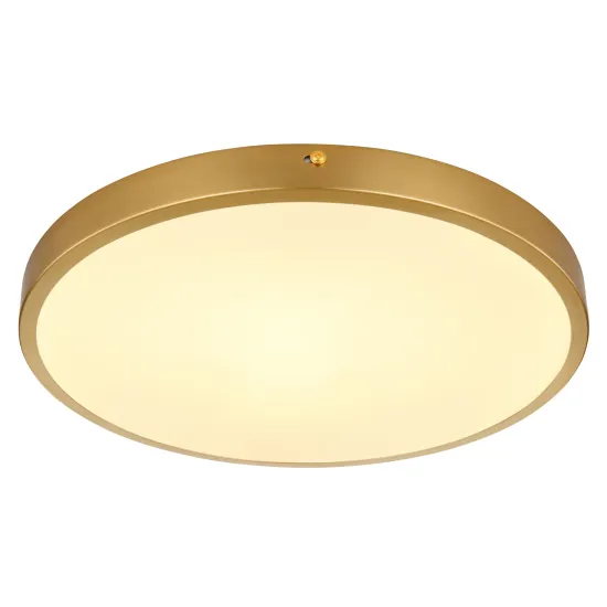 Globo Tibey sárgaréz-fehér LED mennyezeti lámpa (GLO-12381-22) LED 1 izzós IP20