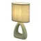 Globo Triangle zöld asztali lámpa (GLO-21731BG) E14 1 izzós IP20