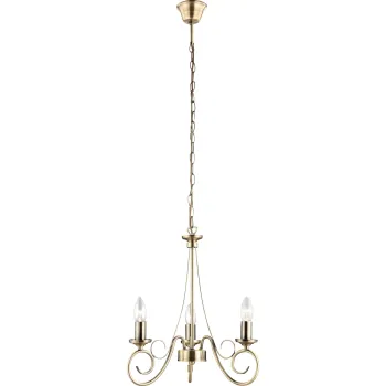 Globo Truncatus sárgaréz csillár (GLO-69003-3) E14 3 izzós IP20