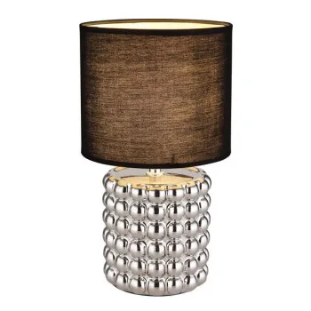 Globo Valentino króm-fekete asztali lámpa (GLO-21626C) E14 1 izzós IP20