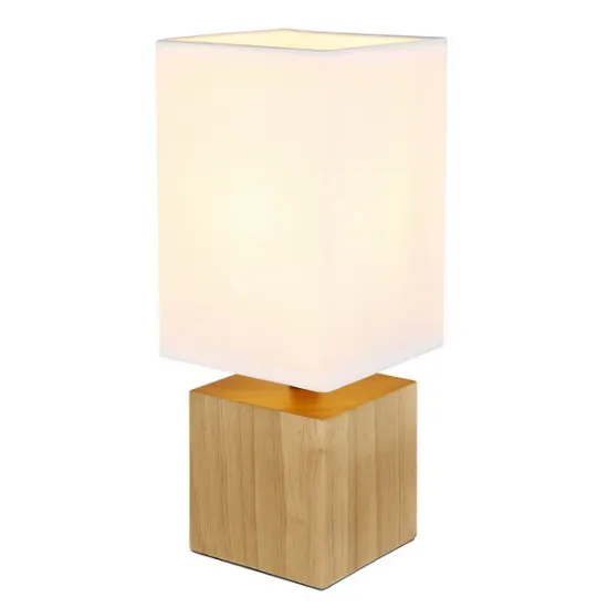 Globo Valentino barna-fehér asztali lámpa (GLO-21628W) E27 1 izzós IP20