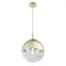 Globo Varus arany-átlátszó függesztett lámpa (GLO-15856) E27 1 izzós IP20
