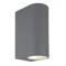 Globo Veronika antracit-átlátszó kültéri fali lámpa (GLO-34163-2) GU10 2 izzós IP44