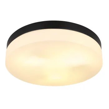 Globo Vranos fekete-opál kültéri mennyezeti lámpa (GLO-32113B) E27 3 izzós IP44