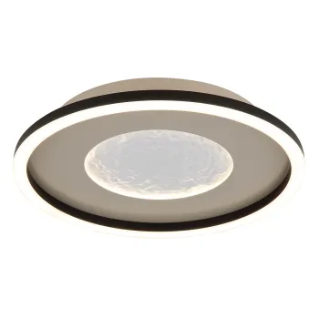 Globo Wiley fehér-fekete LED mennyezeti lámpa (GLO-48904-24) LED 1 izzós IP20