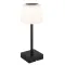 Globo Xayden fekete-opál LED asztali lámpa (GLO-28061S) LED 1 izzós IP20