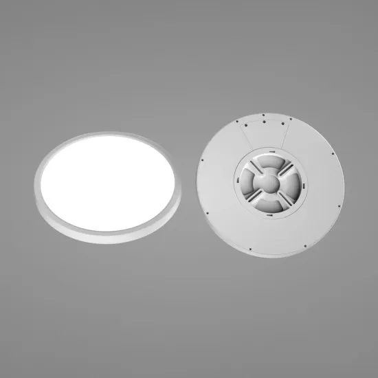 Italux Alata  fehér LED mennyezeti lámpa (IT-PLF-72836-300R-24W-WH) LED 1 izzós IP40