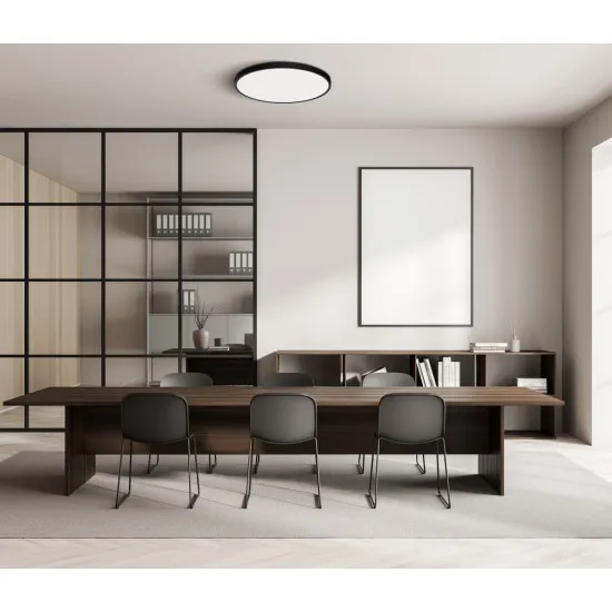 Italux Alata  fekete LED mennyezeti lámpa (IT-PLF-72836-480R-36W-BL) LED 1 izzós IP40