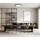 Italux Alata  fekete LED mennyezeti lámpa (IT-PLF-72836-480R-36W-BL) LED 1 izzós IP40