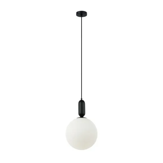 Italux Aldeva  fekete függesztett lámpa (IT-PND-02340-1L-BK) E27 1 izzós IP20