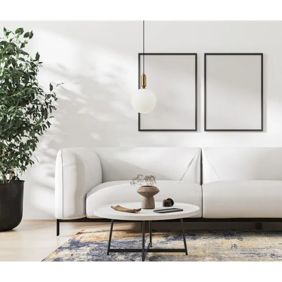Italux Aldeva  bronz függesztett lámpa (IT-PND-02340-1L-BRO) E27 1 izzós IP20