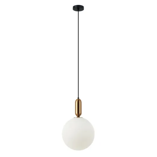 Italux Aldeva  bronz függesztett lámpa (IT-PND-02340-1L-BRO) E27 1 izzós IP20