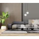 Italux Aldeva  bronz függesztett lámpa (IT-PND-02340-1M-BRO) E27 1 izzós IP20