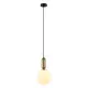 Italux Aldeva  bronz függesztett lámpa (IT-PND-02340-1M-BRO) E27 1 izzós IP20