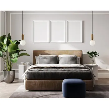 Italux Aldeva  bronz függesztett lámpa (IT-PND-02340-1S-BRO) E27 1 izzós IP20
