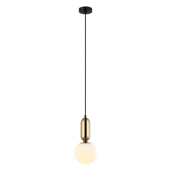 Italux Aldeva  bronz függesztett lámpa (IT-PND-02340-1S-BRO) E27 1 izzós IP20