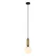 Italux Aldeva  bronz függesztett lámpa (IT-PND-02340-1S-BRO) E27 1 izzós IP20