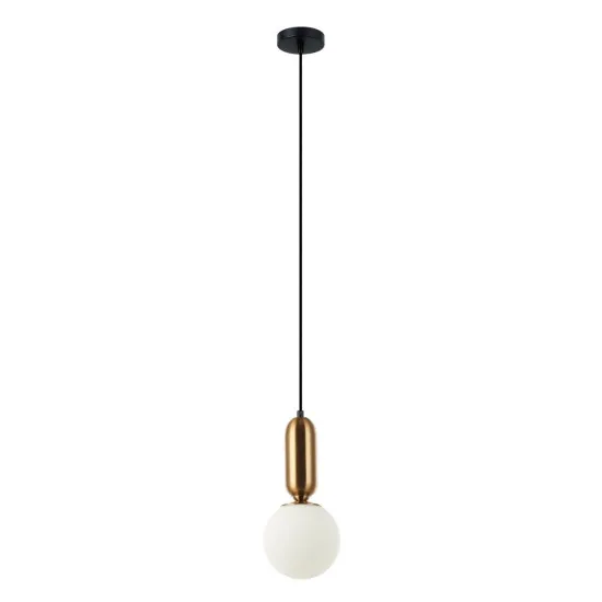 Italux Aldeva  bronz függesztett lámpa (IT-PND-02340-1S-BRO) E27 1 izzós IP20