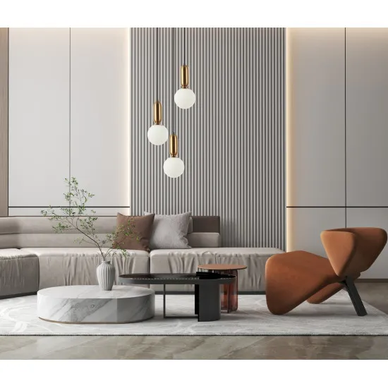 Italux Aldeva  bronz függesztett lámpa (IT-PND-02340-3S-BRO) E27 3 izzós IP20