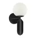 Italux Aldeva  fekete falikar (IT-WL-02340-1-BK) E27 1 izzós IP20