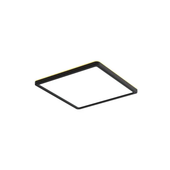 Italux Aleria  fekete LED mennyezeti lámpa (IT-PLF-39573-230S-22W-BL) LED 1 izzós IP20