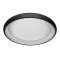 Italux Alessia  fekete LED mennyezeti lámpa (IT-5280-850RC-BK-3) LED 1 izzós IP20